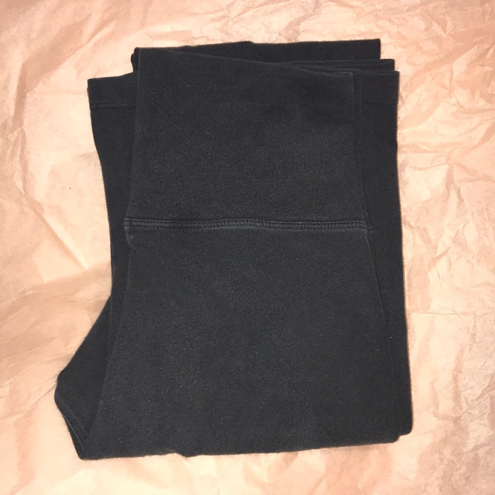 Semi flare black lounge pants